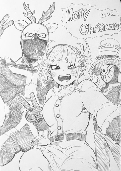 メリークリスマス!
#ヒロアカ #僕のヒーローアカデミア 