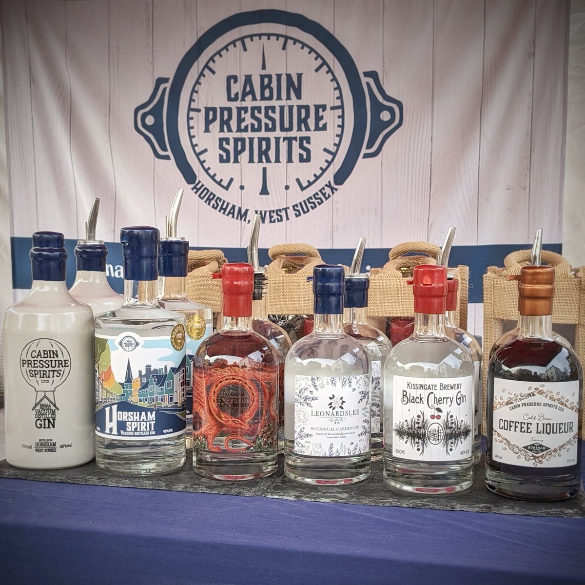 We're <a href="/horshammarkets/">Horsham Markets</a> until mid afternoon for all your last minute Christmas shopping needs!
You'll find us up by the entrance to Swan Walk.