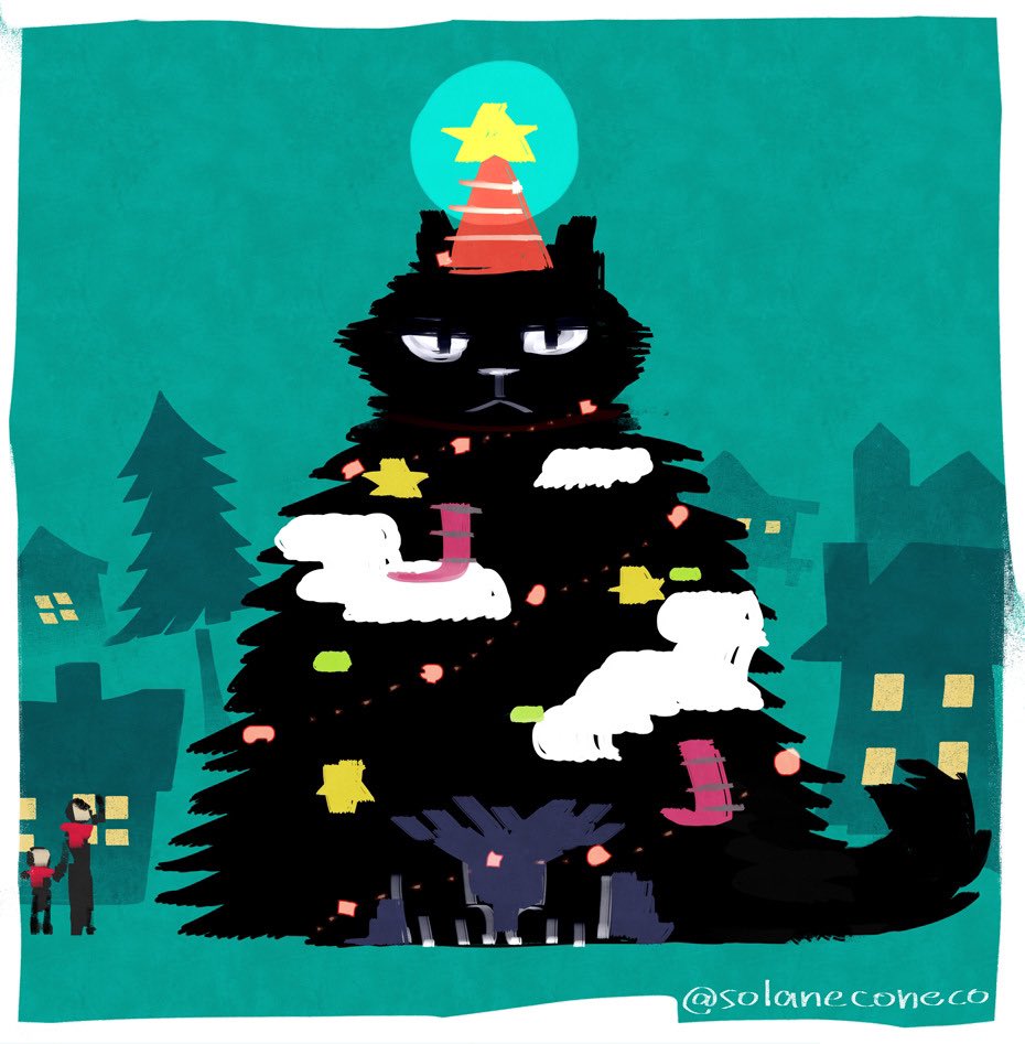 「クリスマスのアルバイト 」|ゆきひろゆきのイラスト