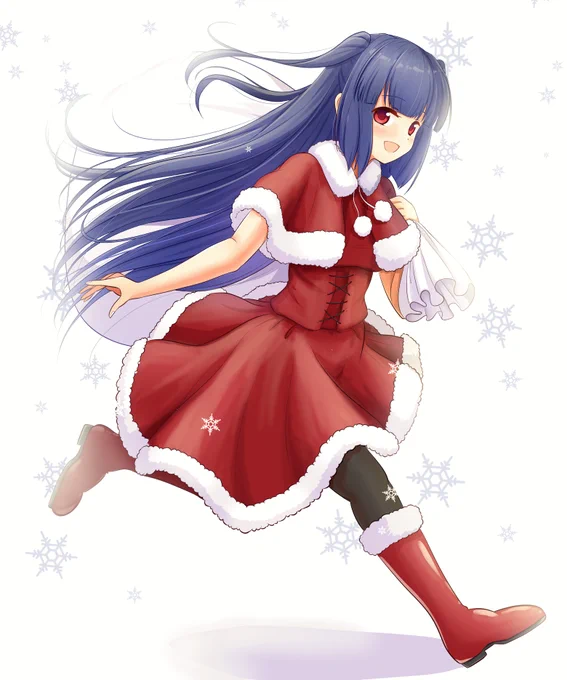 サンタとこよ #かくりよの門 #クリスマス 