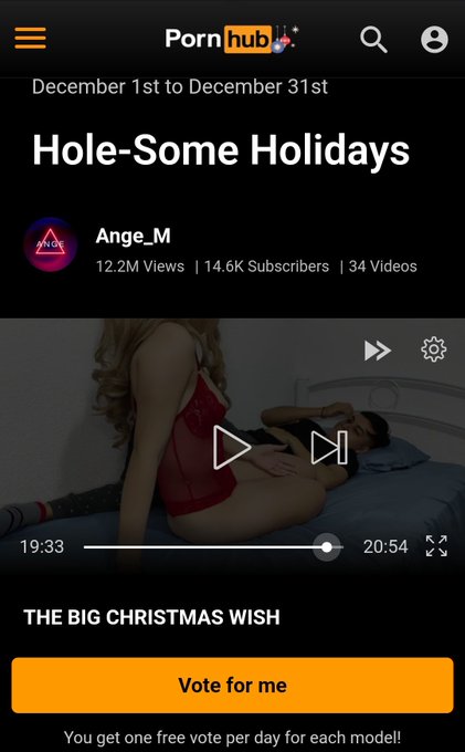 #voto para el concurso de #Navidad  tenemos hasta el 31 😍 en #pornhub https://t.co/VJfVCdb5Kj<a href="/tag/voto"class="tags">#voto</a><a href="/tag/navidad"class="tags">#Navidad</a><a href="/tag/pornhub"class="tags"><span>#pornhub</span></a>