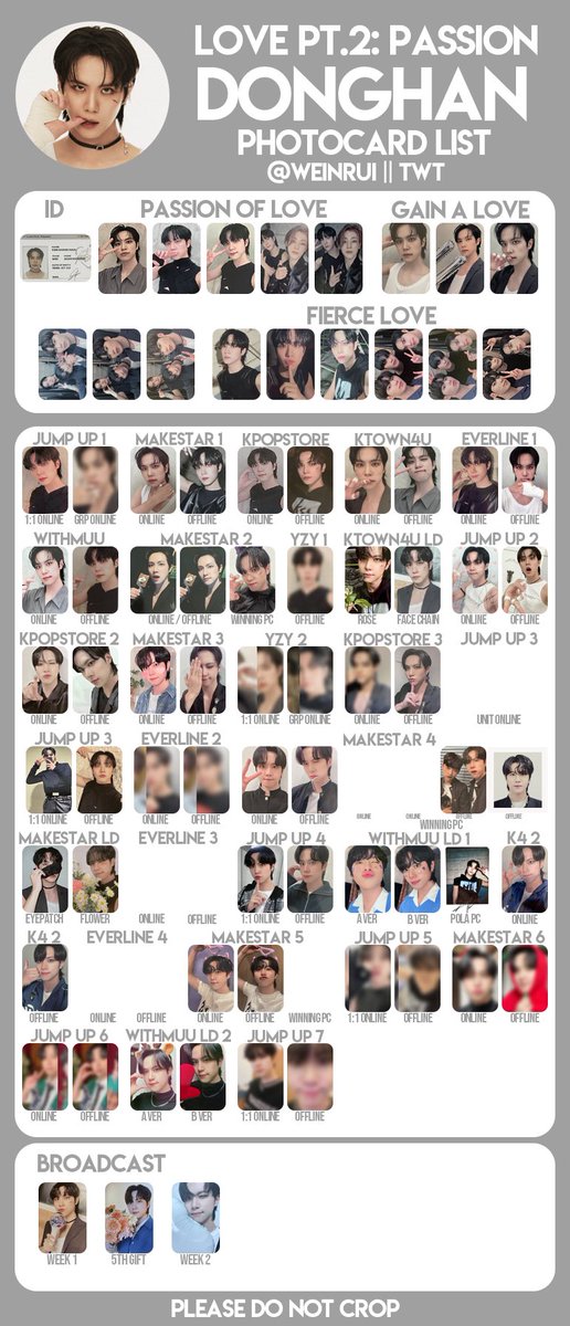 weinrui's tweet photo. WEi LOVE PT.2: PASSION MEMBER PHOTOCARD LIST
위아이 스프레이 멤버 포카 리스트
       ↳ 221224 ver

🐹🐶🐉🐰🐣🦊

#위아이 #WEi #WEi_Passion #Passion #Spray #장대현 #김동한 #유용하 #김요한 #강석화 #김준서 #JANGDAEHYEON #KIMDONGHAN #YOOYONGHA #KIMYOHAN #KANGSEOKHWA #KIMJUNSEO https://t.co/3y7uHBwfzC