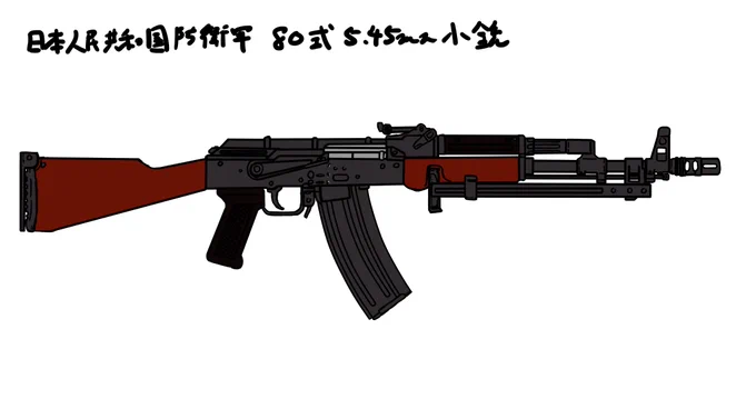 これは東側日本自衛ライフルです 