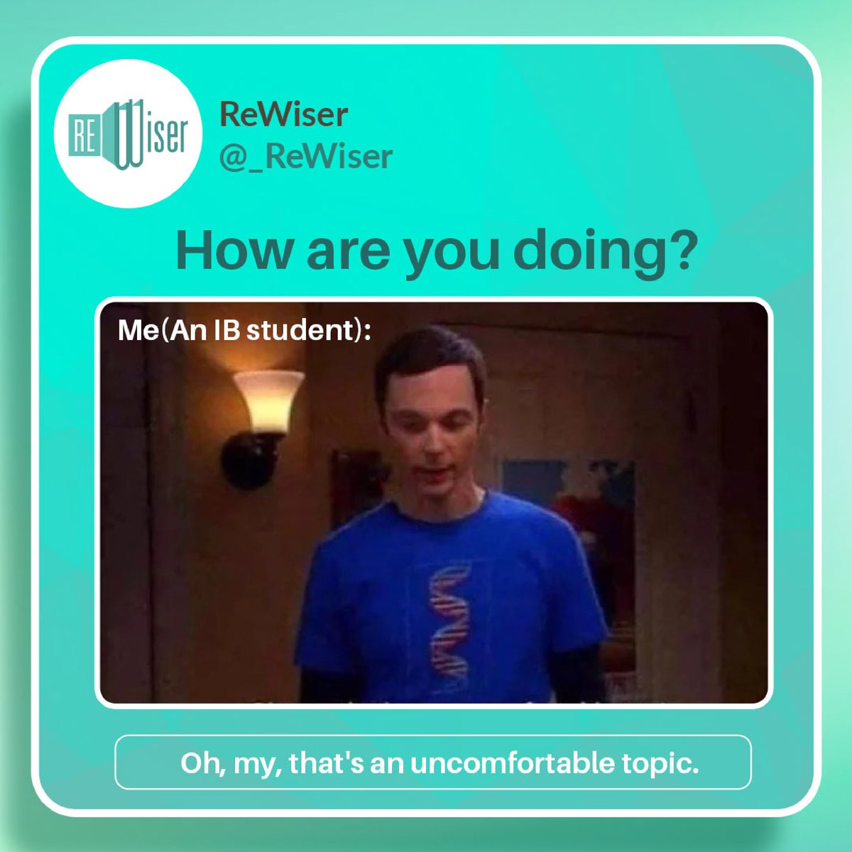 _ReWiser's tweet image. I&apos;m not so sure about it😂.
.
.
.
#rewiser #Ibclasses #satexam #satexamprep #satprep #actexam #apexam #apexams #apprep #ibschool #ibschools #ib #IBDP #IBMYP #ibstudent #foreignuniversities #studyabroad #studyinusa #studyinuk #meme #memepage #memesdaily #studentmemes #memeoftheday