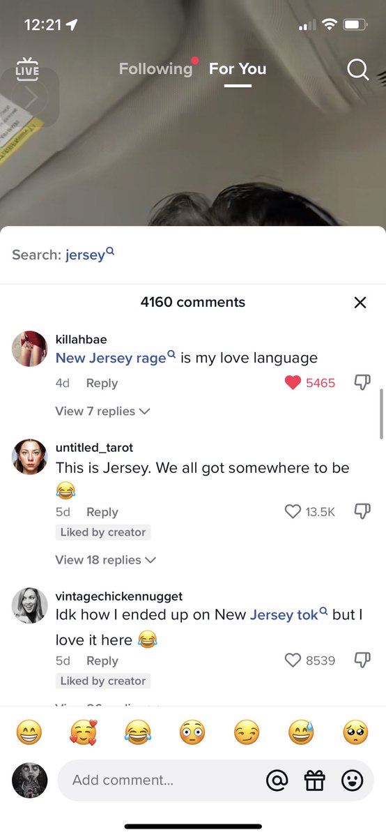 new jersey rage is my love language