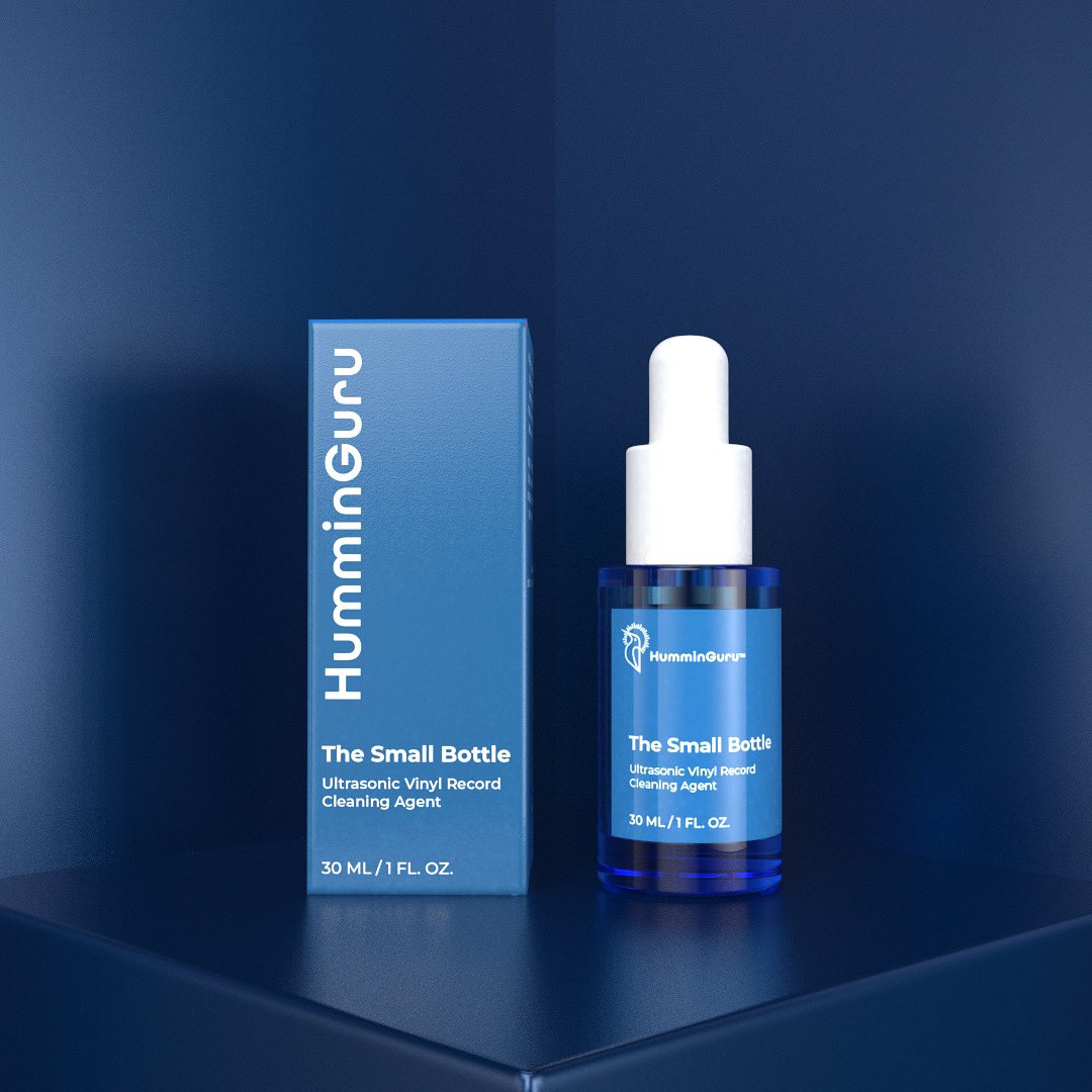 HappywellTech's tweet photo. New in! HumminGuru The Small Bottle. A professional and safe Vinyl Record Cleaning Solution with non-ethyl-alcohol and corrosive material. Buy link: https://t.co/lqhQvbbDAJ 💫 #vinylinspired #hifi #audio #humminguru #records #ultrasonicrecordcleaner #recordcleaningmachine https://t.co/L670C2haFB