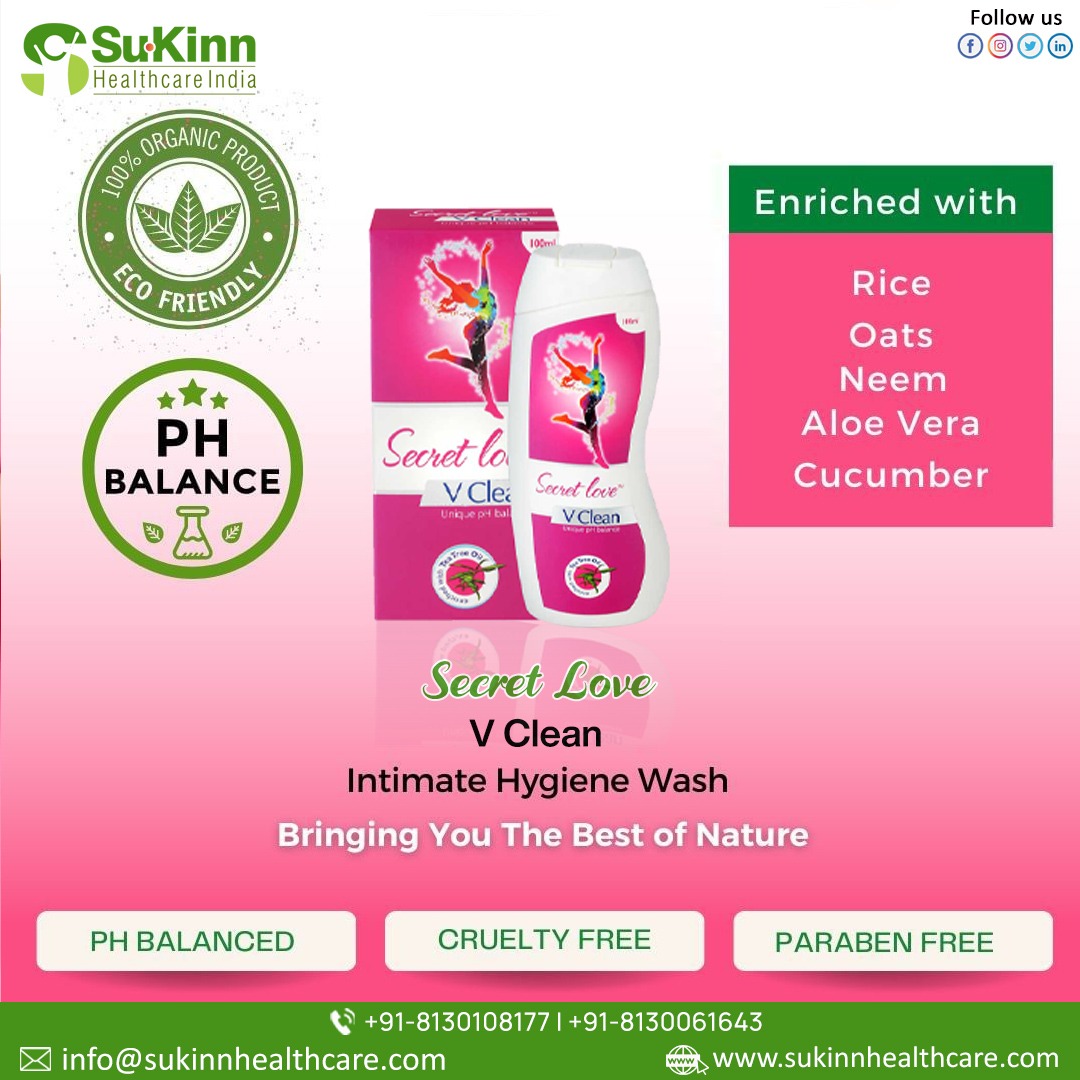 sukinnindia's tweet photo. Vclean is made with natural ingredients. This helps in maintaining the pH balance of your intimate place. Secret Love Vclean makes you feel Comfortable and Fresh All Day.
Contact us for more info: +91-8130108177
Visit : https://t.co/HCmBdHggm8
#vclean #intimatewash #feminine https://t.co/Op4NYJEUpq
