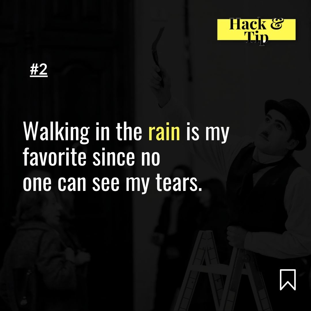 hackndtip's tweet image. The four declarations Charlie Chaplin left behind.
Follow @hackndtip for more easy and handy tips 😊
#lifehacks #hacks #tipsandtricks #charliechaplin #business #mindset #success #selfrespect #friendship #Mentalhealth #financetips #businessideas