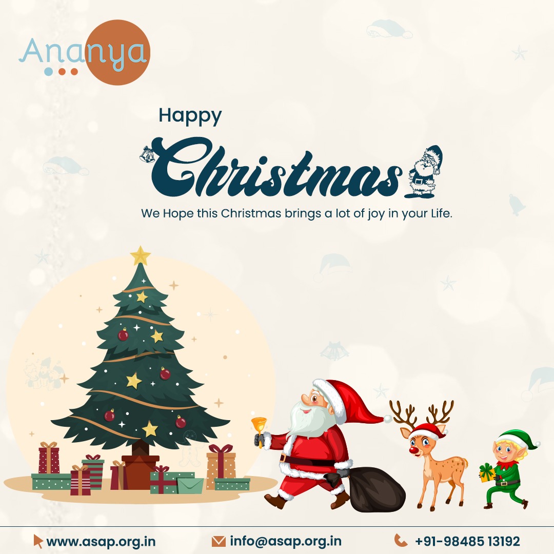 AnanyaCDC's tweet photo. We Hope this Christmas brings a lot of joy in your Life. #Merrychristmas

#christmas #christmas2022 #happychristmas2022 #Merrychristmas2022 #christmasdayspecial #christmascelebrations #festivalday #festivalcelebrations #ananyacdc #ananya #childdevelopmentcentre https://t.co/VPFkTdDrPU