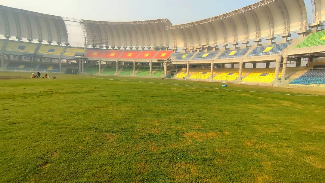 PStadiums's tweet photo. Arbab Niaz Cricket Stadium.
#Peshawar #Khyber_Pakhtunkhwa #Pakistan 🇵🇰❤️
📸©️: Basit Explore https://t.co/WR2EP3POWm