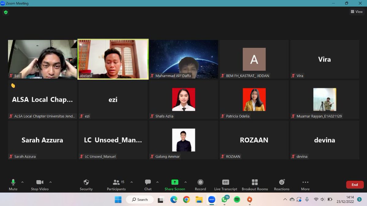 [REVIEW] 

Sidang Luar Biasa Project Officer Musyawarah Lokal XXII
Agenda: Penutupan 

📍Zoom Cloud Meeting