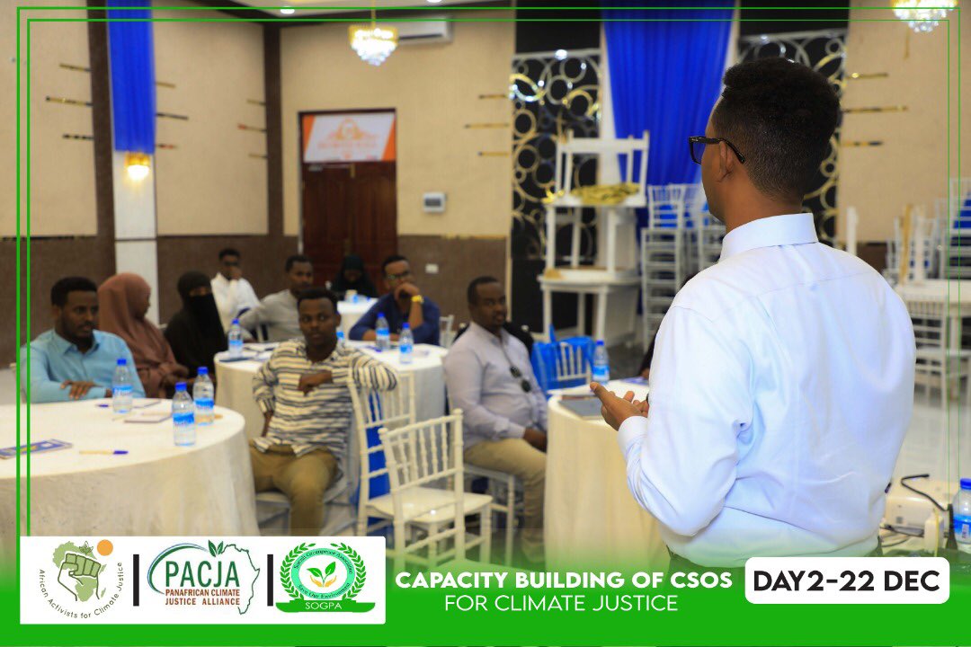SOGPA2's tweet photo. @SOGPA2 concluded two days capacity building of climate justice for CSOs, #COP27 experience sharing and consultation on  what as civil society could do together in 2023 to achieve sustainable healthy environment.

 #ClimateJustice #SOGPA https://t.co/hi49HQ1a9j