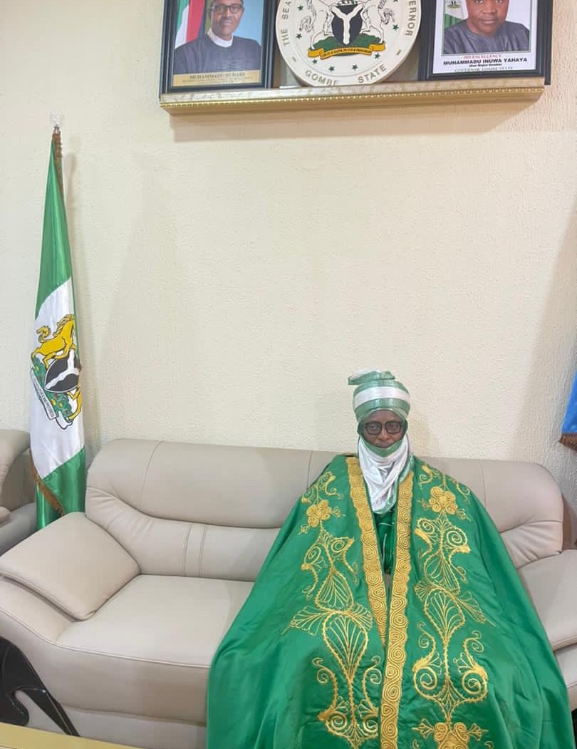 EmbassyofNig's tweet photo. His Excellency Ambassador Elijah Oyeagba PhD, Nigeria's Ambassador Extraordinary and Plenipotentiary to the Republic of Burundi, Turbaned by Mia Kaltungo in Gombe State. https://t.co/fee8T4F1hB