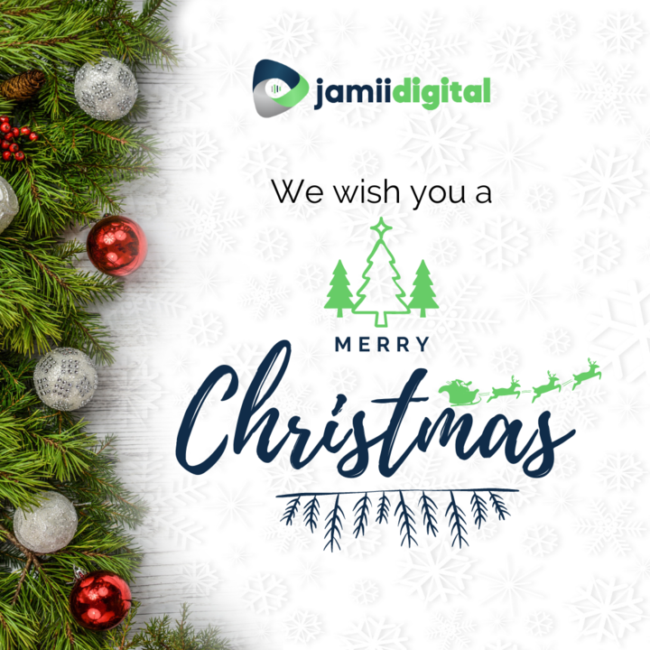 JamiiDigital's tweet photo. From us at Jamii Digital, we wish you many blessings, much happiness, and even more love. Merry Christmas! https://t.co/D3dhUgq93J
