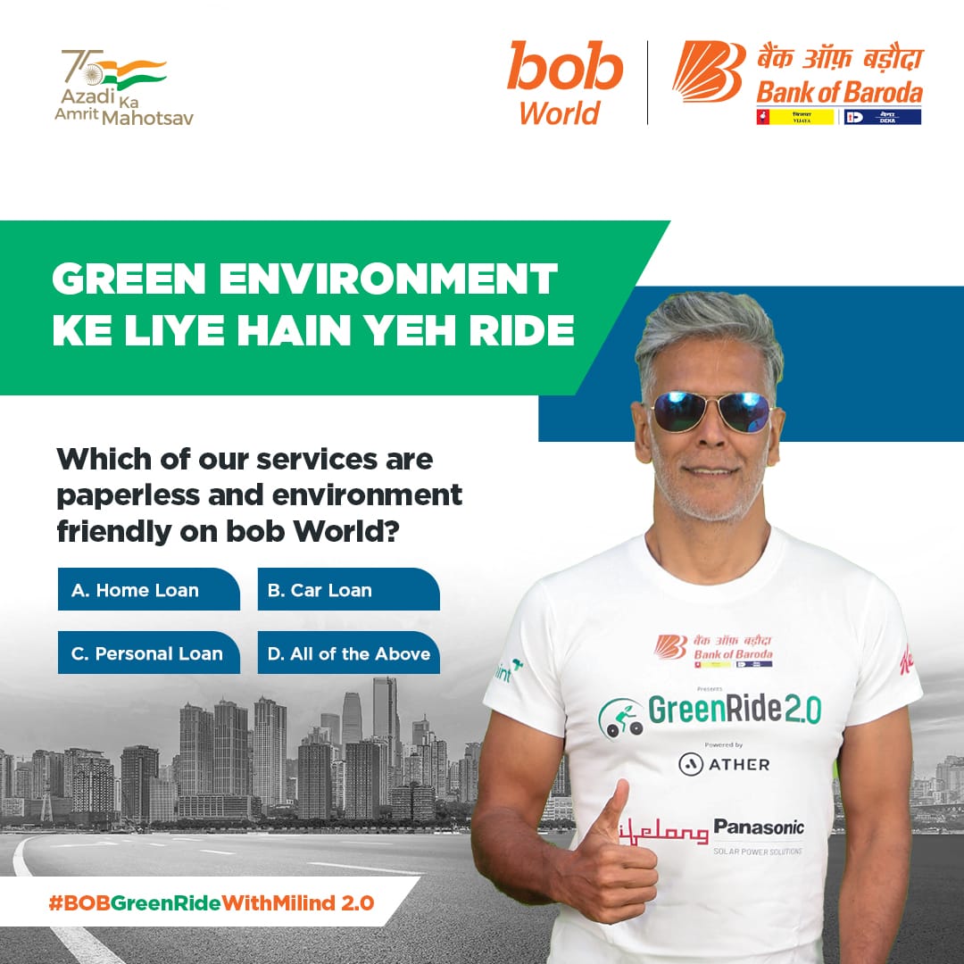 We know that you care about the environment &amp; so do we! Which is why we have introduced a number of paperless services to save the environment! 

Can you guess which one of our services is "environment-friendly"? Drop your answers in the comments below! 
bit.ly/BOBGreenRideWi…