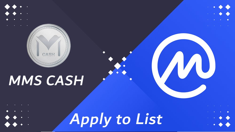 mmsplatform's tweet image. MMS CASH Apply to list Coinmarketcap.com

Your request (593812) has been received and is being reviewed by our staff.