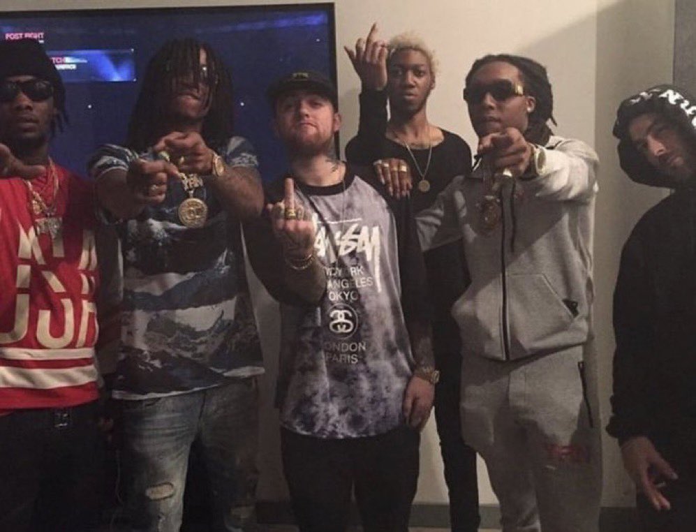 Mac Miller, Takeoff, Alchemist, Offset, Quavo, and OG Maco 🖤