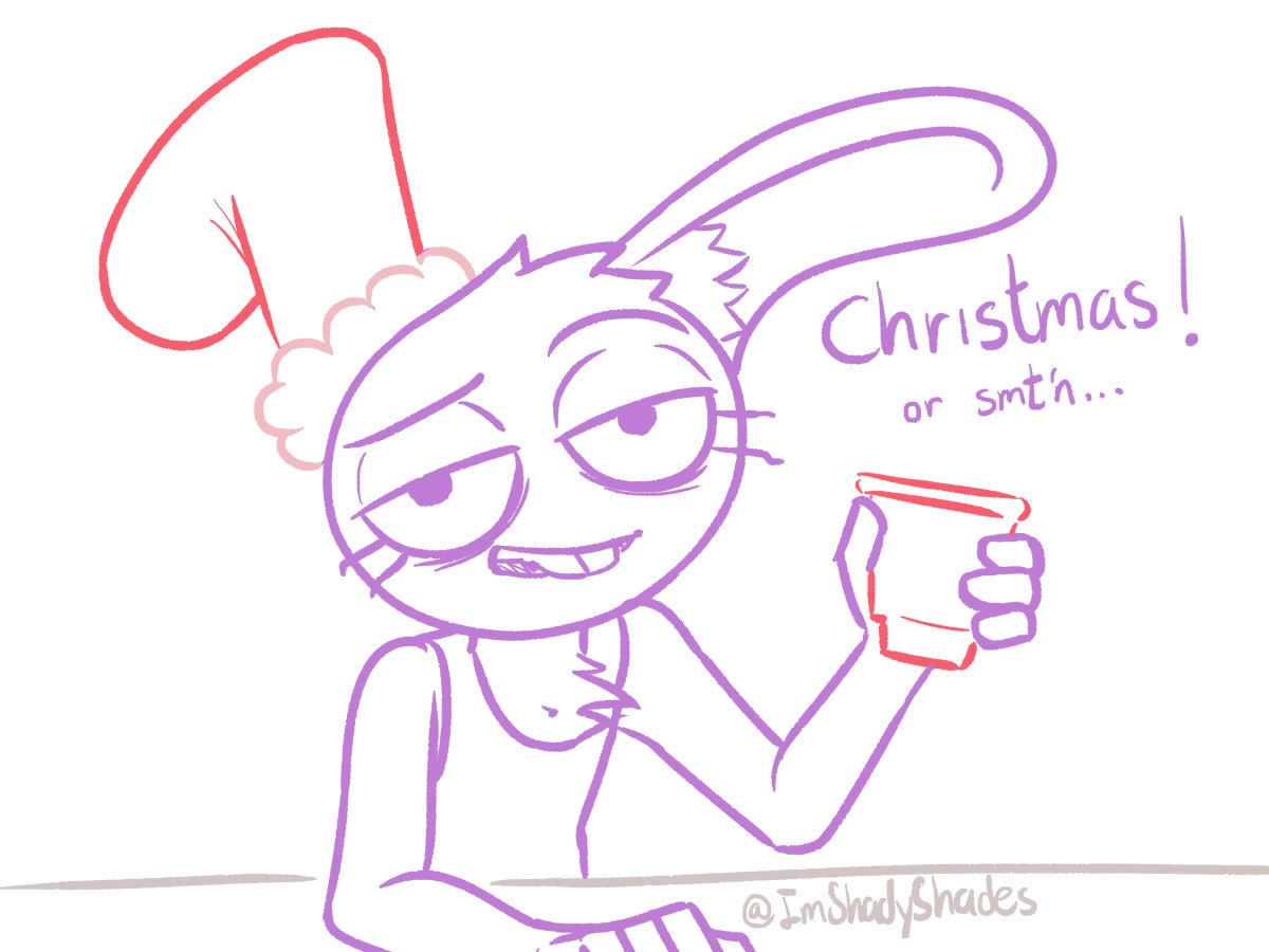 ImShadyShades's tweet photo. 339
a #christmas drawing of Beanie from Roommates: Memoirs of the Hairless Ape
#Roomatesmotha #Doodle #srt #digitalart #ArtistOnTwitter #fnaf https://t.co/7yvgyGPBlo