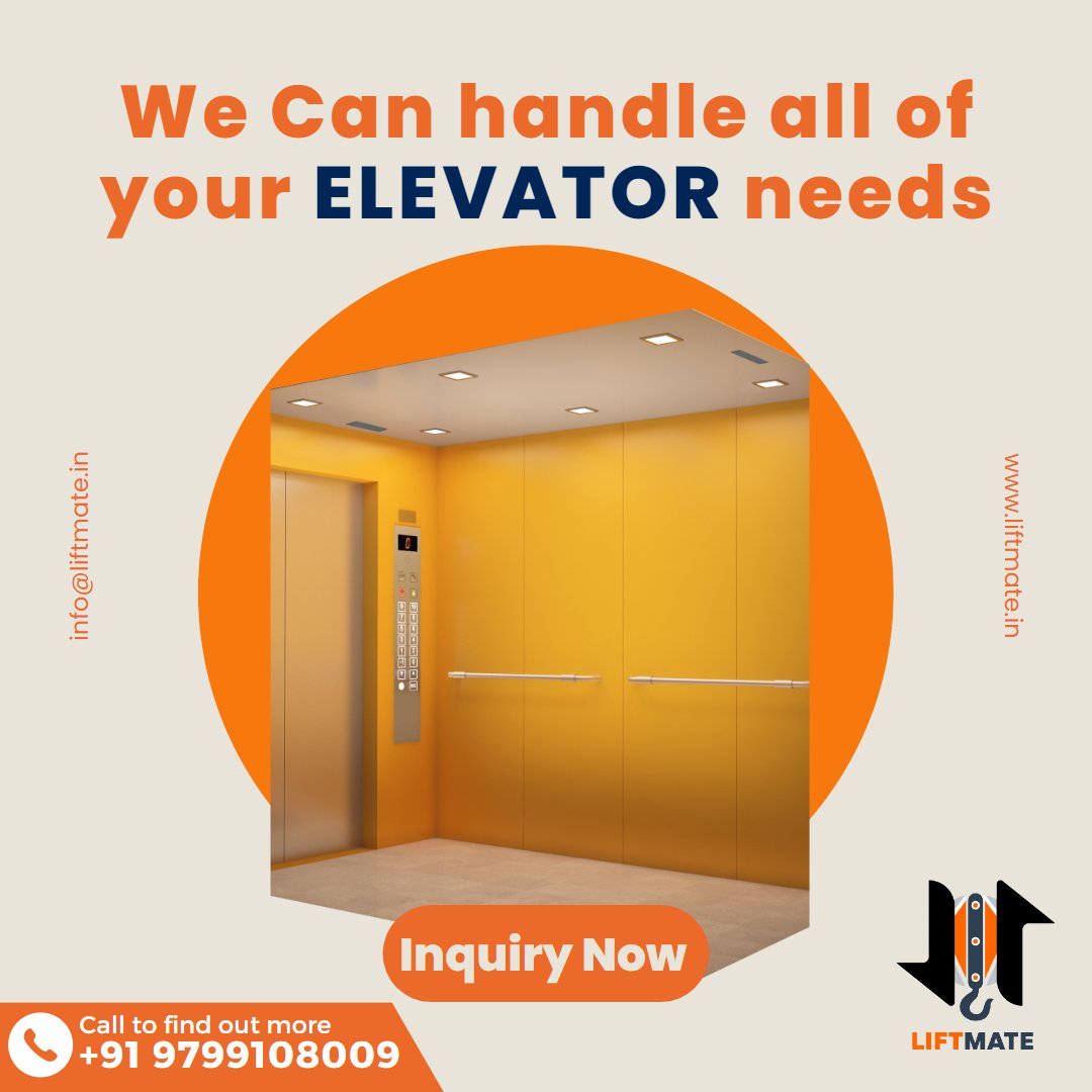 LiftmateIn's tweet photo. We can #handle all of your #elevators needs.
.
.
.
.
.
#liftmate #vocalforlocal #MadeInIndia #Indian #IndianArmy #Popular #rkengineeringworks #Limited https://t.co/MUw9CwsnUY