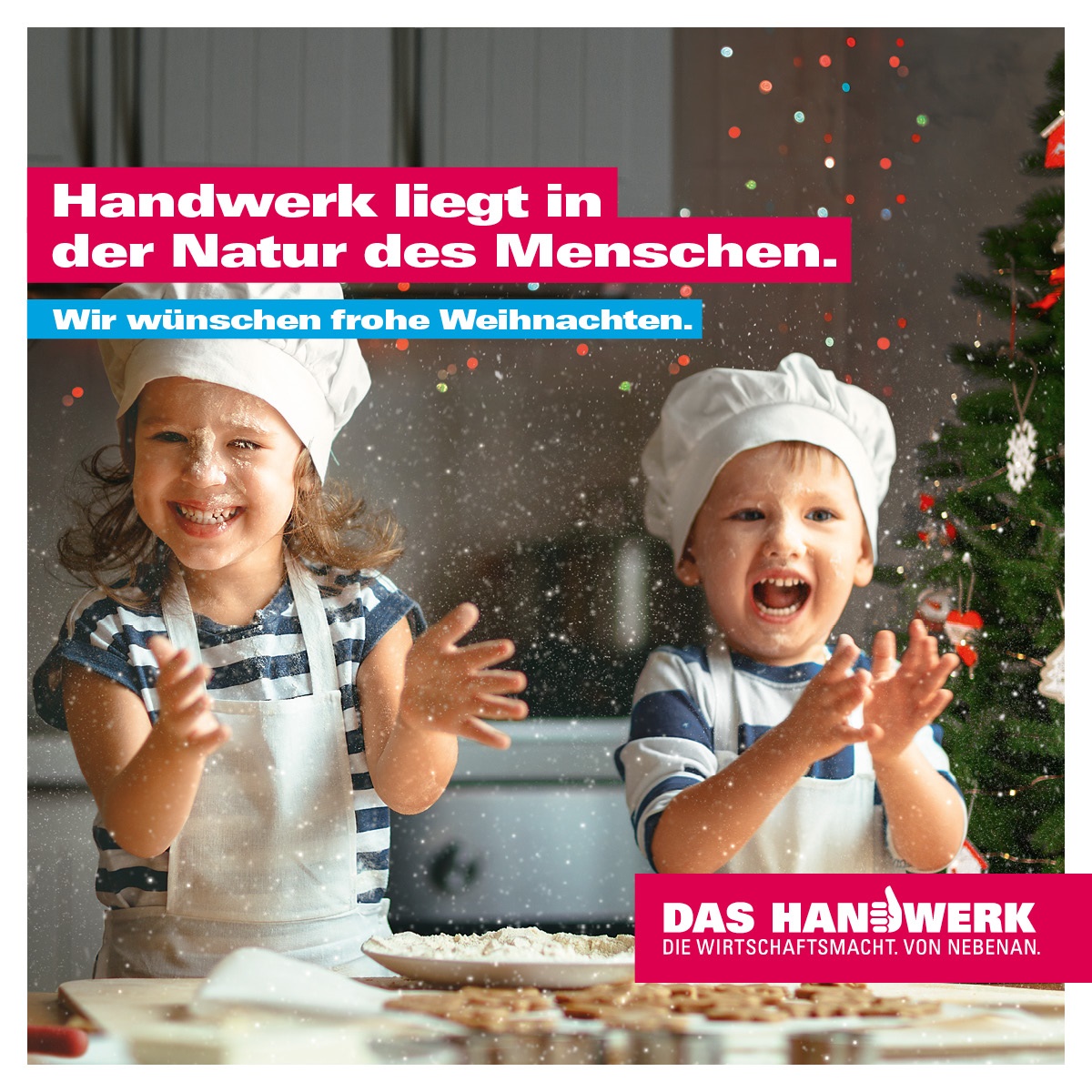 Alle Jahre wieder wünschen wir euch ein frohes Fest und erholsame Feiertage. Und jetzt viel Spaß beim Plätzchen essen. ;) 

#dashandwerk #froheweihnachten #allejahrewieder #weihnachtsgrüße #wirwissenwaswirtun #feiertage #frohesfest #weihnachtsbäckerei #weihnachten #tannenbaum