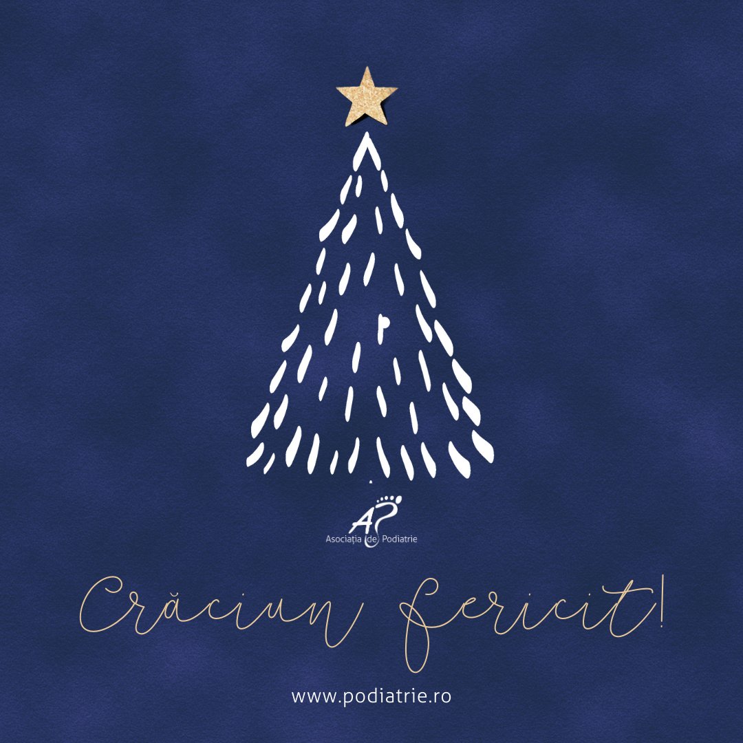 🎄🎅Dragi prieteni, Asociația de Podiatrie vă urează un Crăciun cât mai frumos și liniștit alături de familie și cei dragi.

#crăciunfericit #merrychristmas