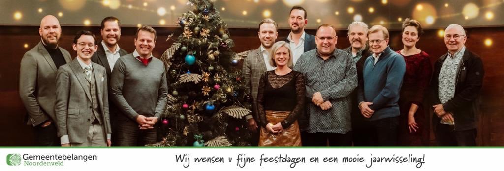 Gemeentebelangen Noordenveld wenst iedereen hele fijne feestdagen!