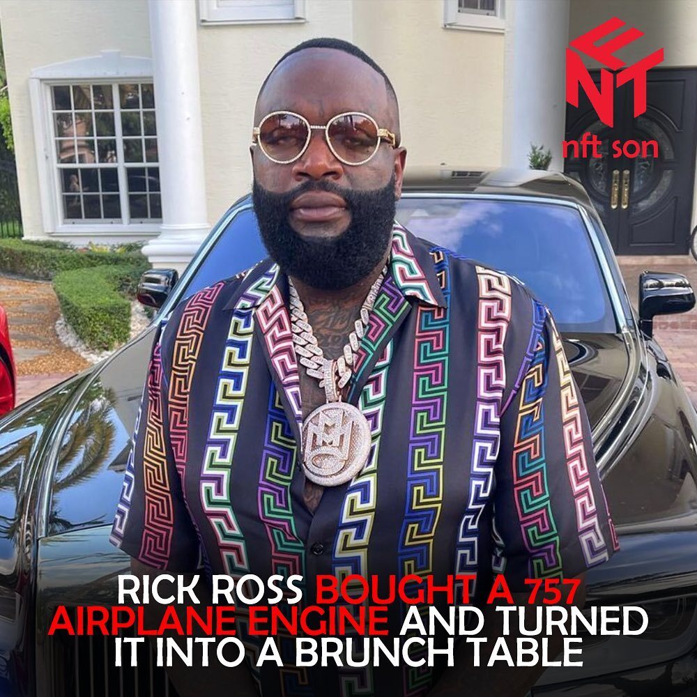 NFTSONCOMPANY's tweet photo. The rap king has showed off his new
custom-made creation
- a 757 airplane motor
transformed into a table.
His team had the blades removed, polished and fitted
along with placing lighting internally that he can control
from his smartphone.

• Follow 👉… https://t.co/NYGKQrd2ix https://t.co/RZ53T9lSqF