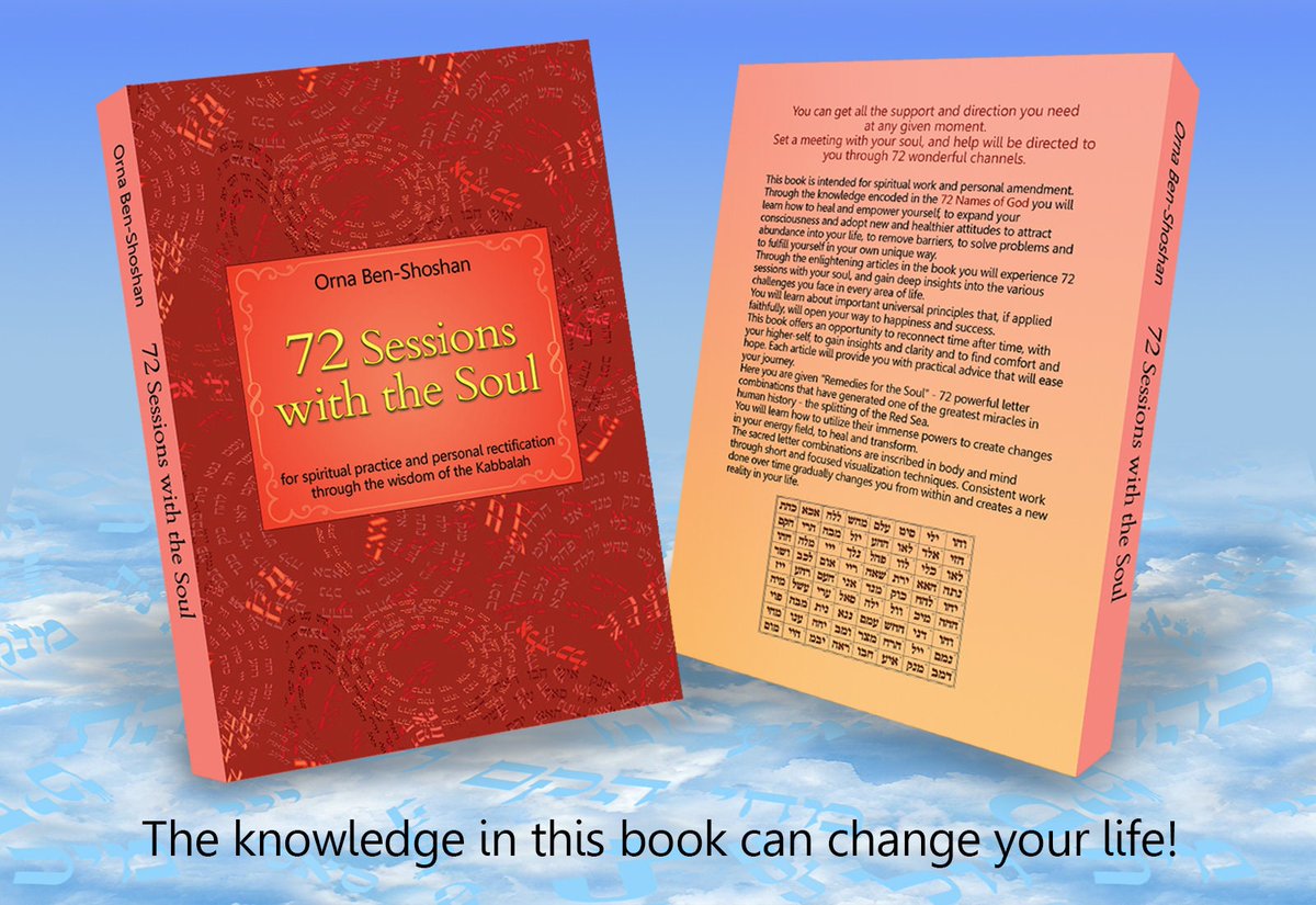 orna_ben's tweet photo. Two powerful tools for growth and abundance packed together: The book 72 Sessions of the Soul plus the 72 Names cards at reduced price https://t.co/aAHrGBIkEa #Kabbalahproducts #metaphysical #KabbalahInsights #Etsy shop #guidance_cards #CreateMiracles https://t.co/daCGep8yxD