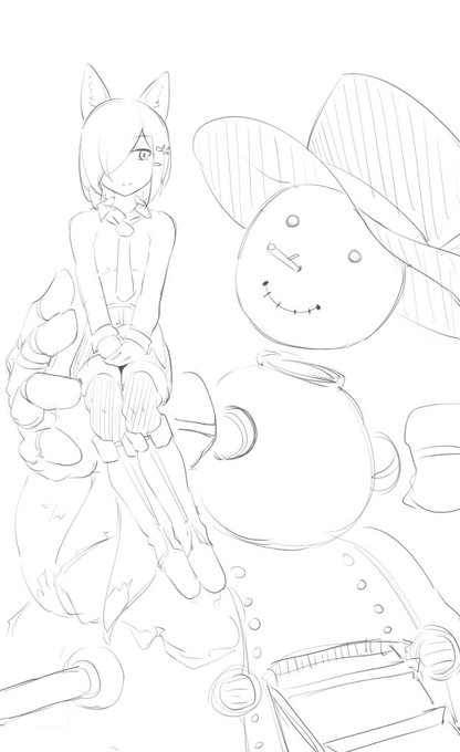 つららさんと使い魔の護霊務くん三号改Xタイプ 