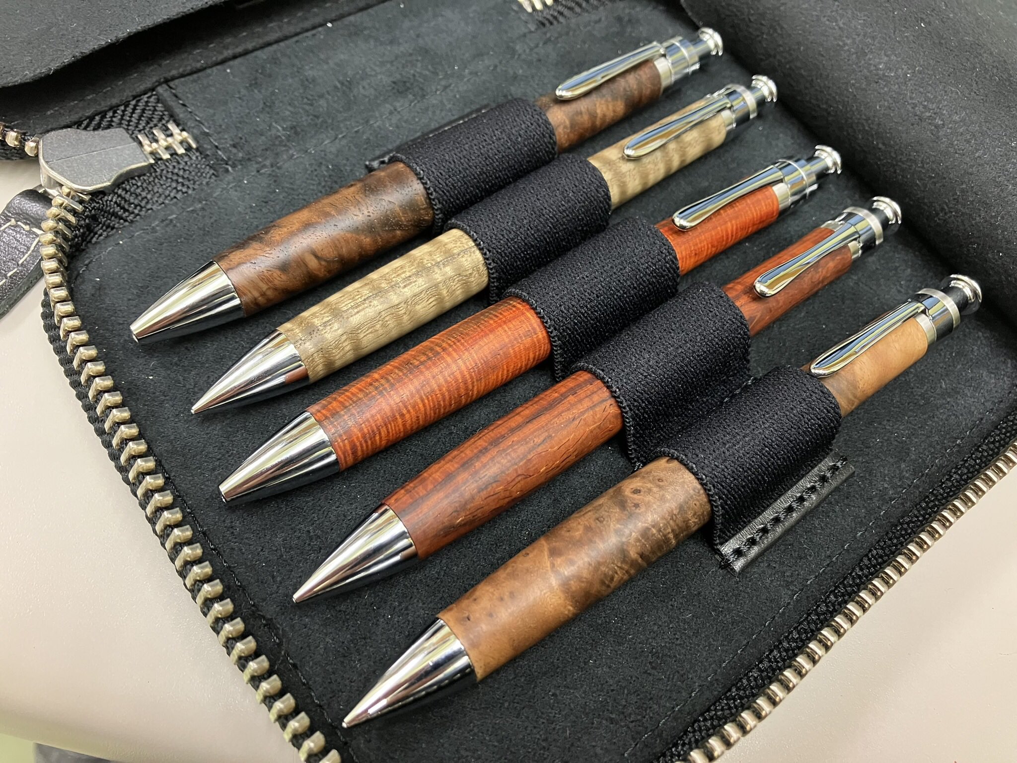 上質で快適 工房楔 シアメースローズウッド 0.5mm シャーペン 筆記具