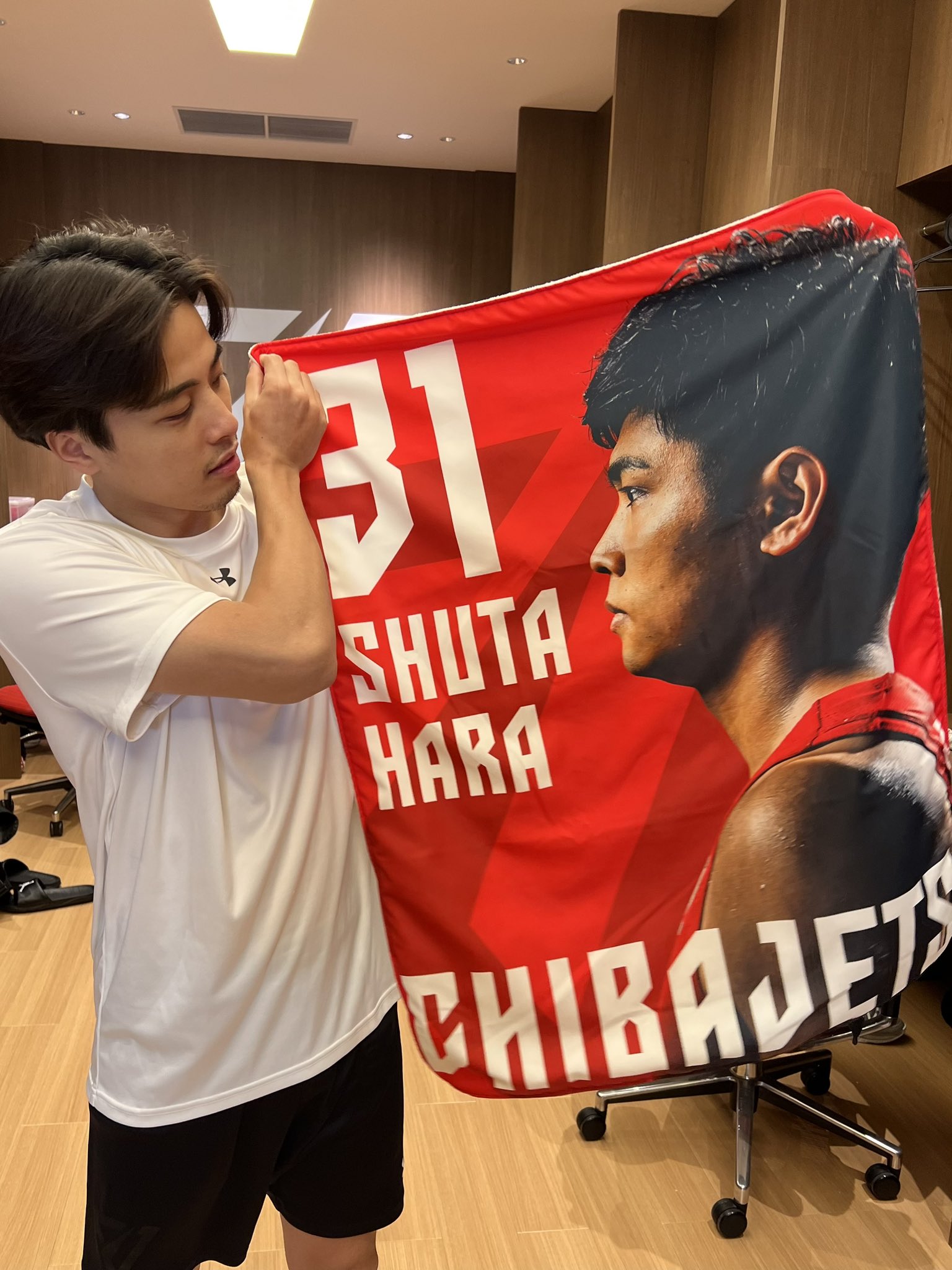 2024-25 千葉ジェッツ 富樫勇樹選手 ビジュアル裏ボア
