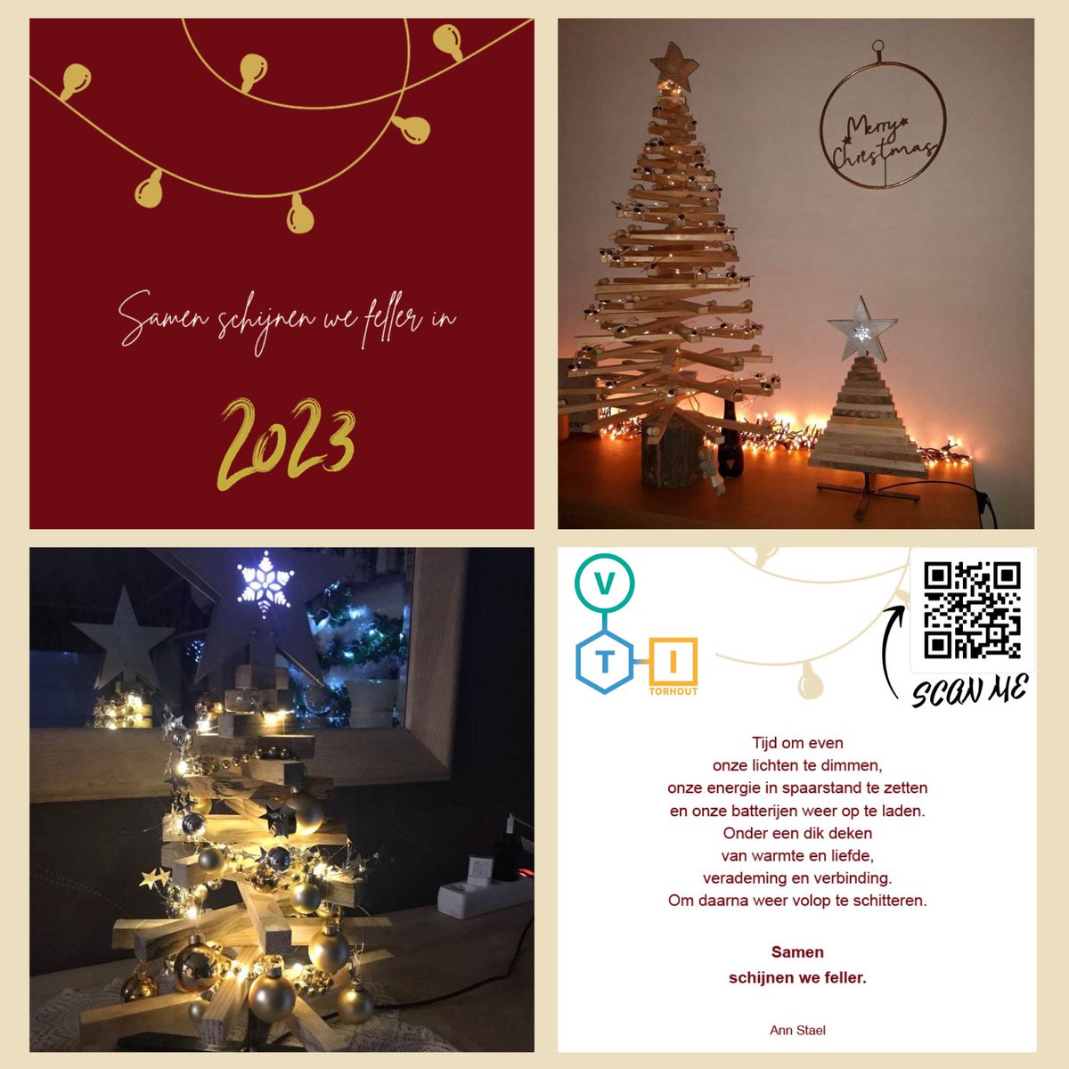 Aan alle leerlingen, hun ouders en familie wensen we een zalige Kerst en een heerlijk Nieuwjaar! Geniet van jullie welverdiende vakantie🎄
We zien elkaar terug in #2023 ⁦<a href="/VtiTorhout/">VTI-Torhout</a>⁩