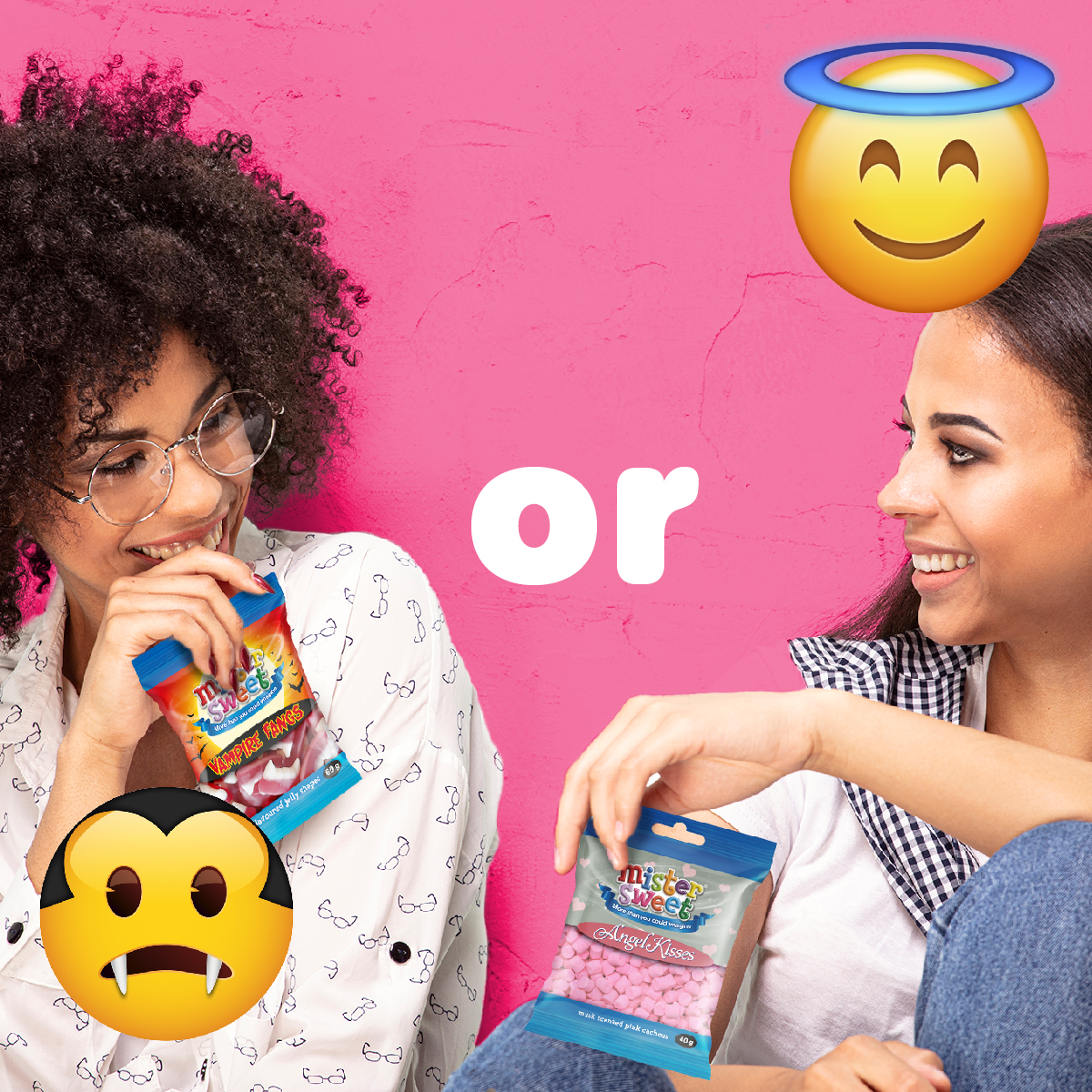 Tag your bestie and tell us if they’ve been naughty 🧛 or nice this year 😇
 
Psst… Santa 🎅🏽 will be keeping an eye on the comments 😉

#MisterSweetDezemba