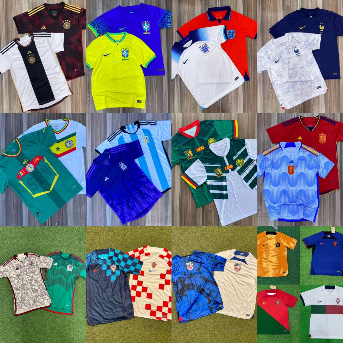 Effizzy_'s tweet image. QATAR 2022 FIFA WORLD CUP RECAP ❗

World Cup Country Jerseys (Fan's &amp;amp; Player's Edition) Available  @effizzyjerseys_ (Super Limited Stock)

NGN 7000 (Fan's Edition)
NGN 12000 (Player's Edition)
NGN 2,500 (Customization) 

Doorstep delivery available Nationwide.