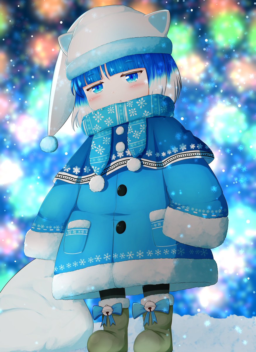 もこもこサンタまくらちゃん 