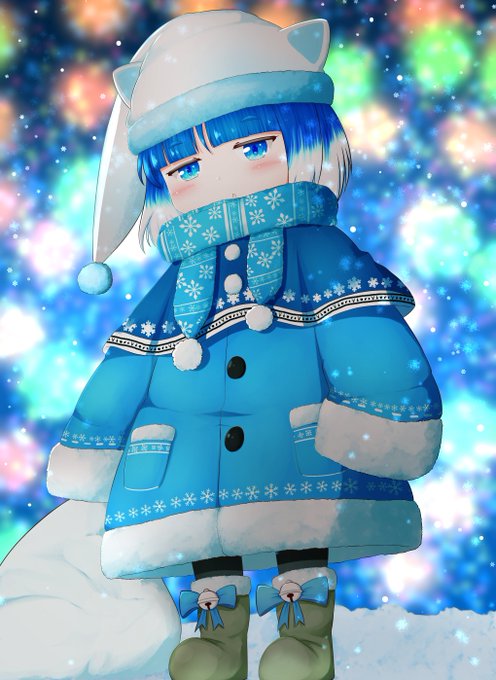 もこもこサンタまくらちゃん 