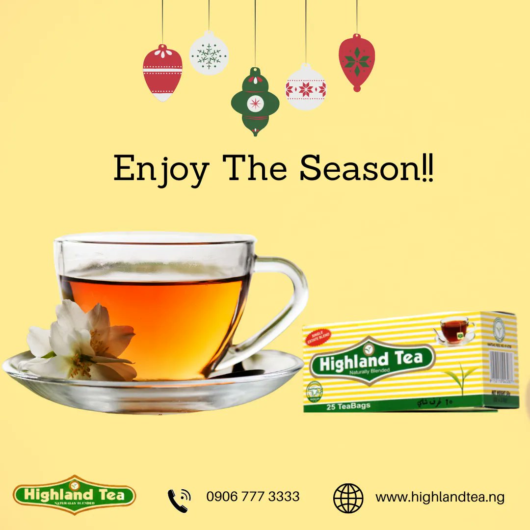 realHighlandTea's tweet photo. Doesn't if feel like Christmas? Enjoy the season 🍵🎄 https://t.co/IvSjwZy70O