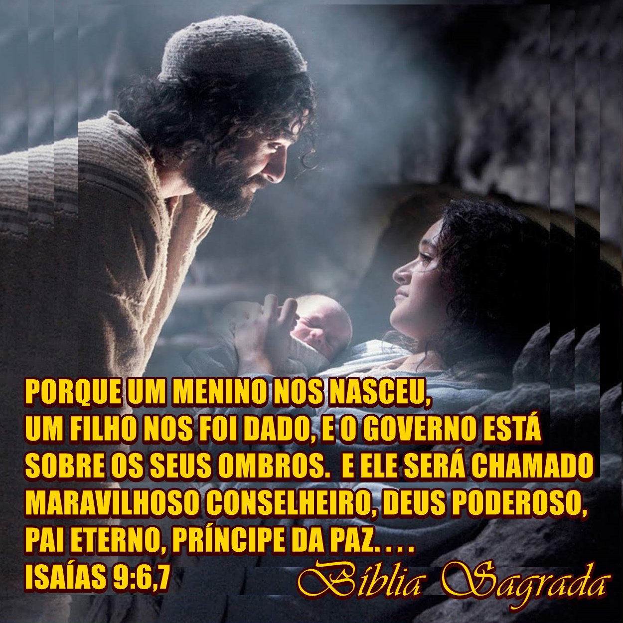 Isaías 9:6-7 (E um menino nos nasceu) - Bíblia