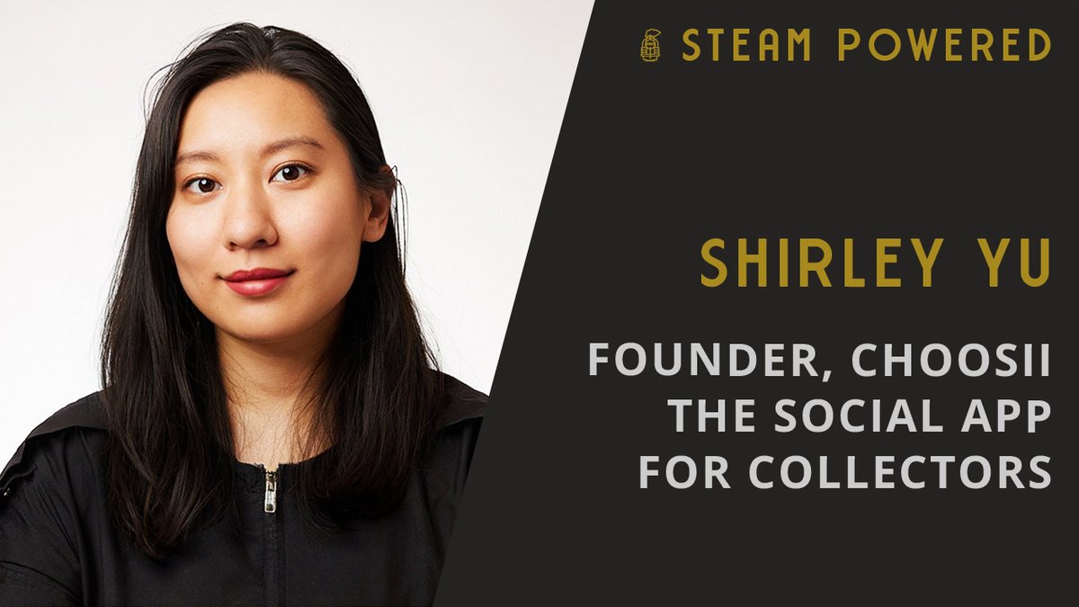 steampoweredshw's tweet photo. We chat w/ Shirley Yu (@choosiishirlii) about #technology, #arts, #entrepreneurism, #creative process & #community for our #collections.
📺 https://t.co/bwkDffQ1DT
📻 + 🌐 https://t.co/niTgjpotFX
#SteamPoweredShow #WomenInSTEM #WomenInSTEAM #polywork https://t.co/J2cmAKUaEi