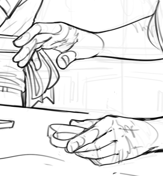 love cleaning my sketches 