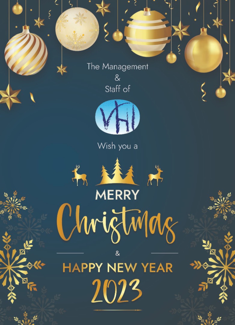 We wish you a happy festive season and a prosperous new year.