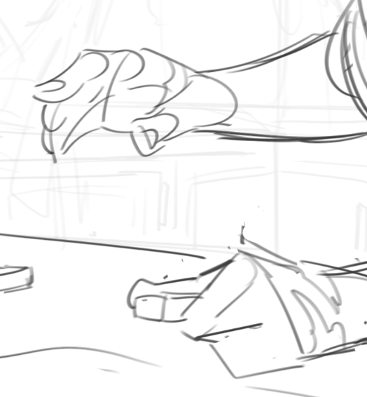 love cleaning my sketches 