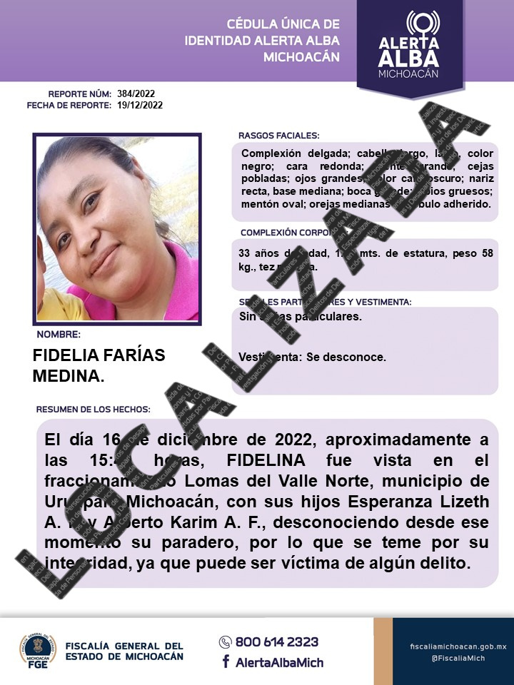 Alerta Alba Michoacan tweet media