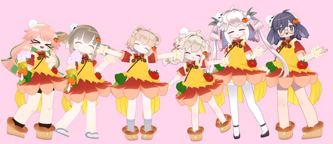 クリスマスと言ったらタコさんウインナーだネ!!!ということでおべんとう衣装をネコカモ&もち山金魚アバター対応しました!【衣装】おべんとう衣装 | afro-da-afro`s shop  #booth_pm 