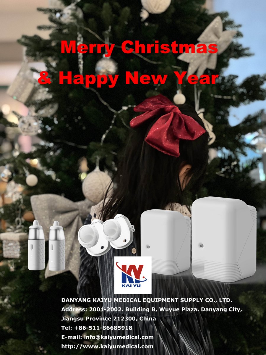 KaiyuMedical's tweet photo. We @KaiyuMedical  wishes you health and happiness on Christmas and in the coming new year. https://t.co/4wHmp1gz9W