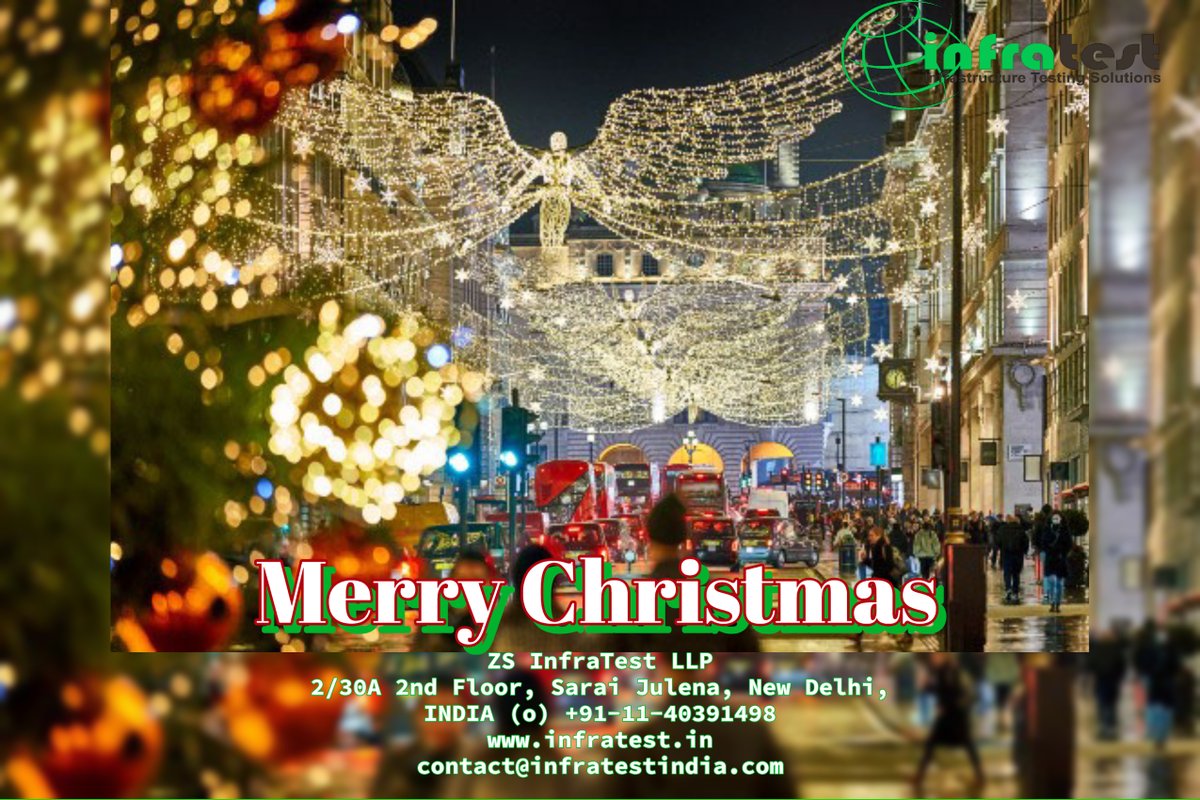 ZS_InfraTest's tweet photo. Wishes for a Happy Christmas!!! 🎄 
#zsinfratest #infratestindia #testingequipment #innovation #technology #merrychristmas #merrychristmas2022 #india https://t.co/uxICoEMQwj