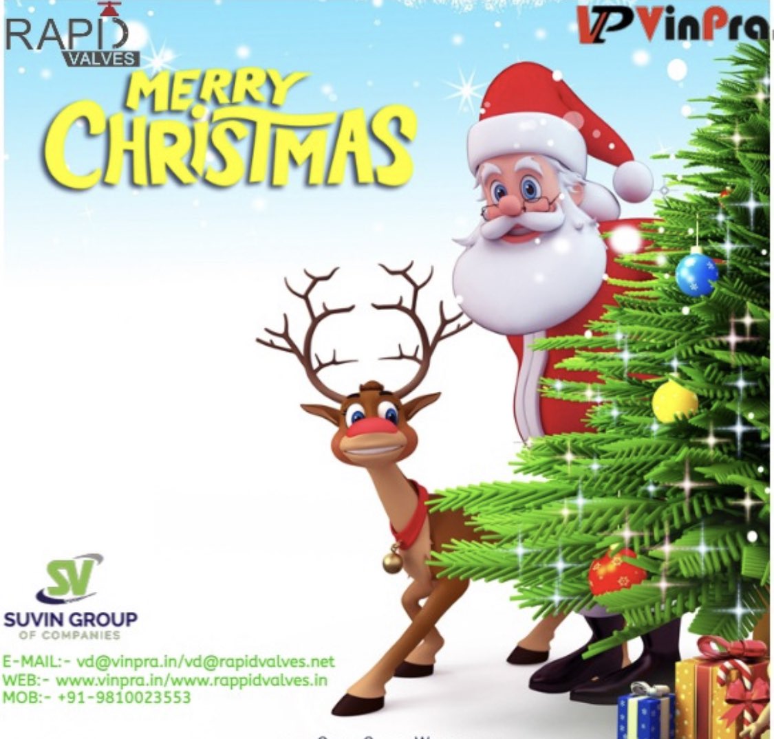 vdaftari's tweet photo. Team RAPPID &amp; VINPRA Wishing You All A Merry Christmas!! https://t.co/GM0LLRP3gr