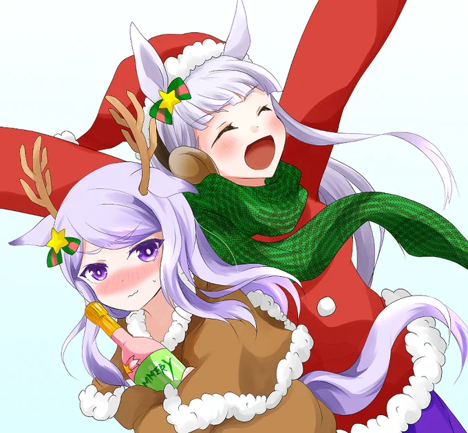 昨日脱稿しましたクリスマス本でちょうどいいので表紙絵貼っておきます詳細はまた後ほど 