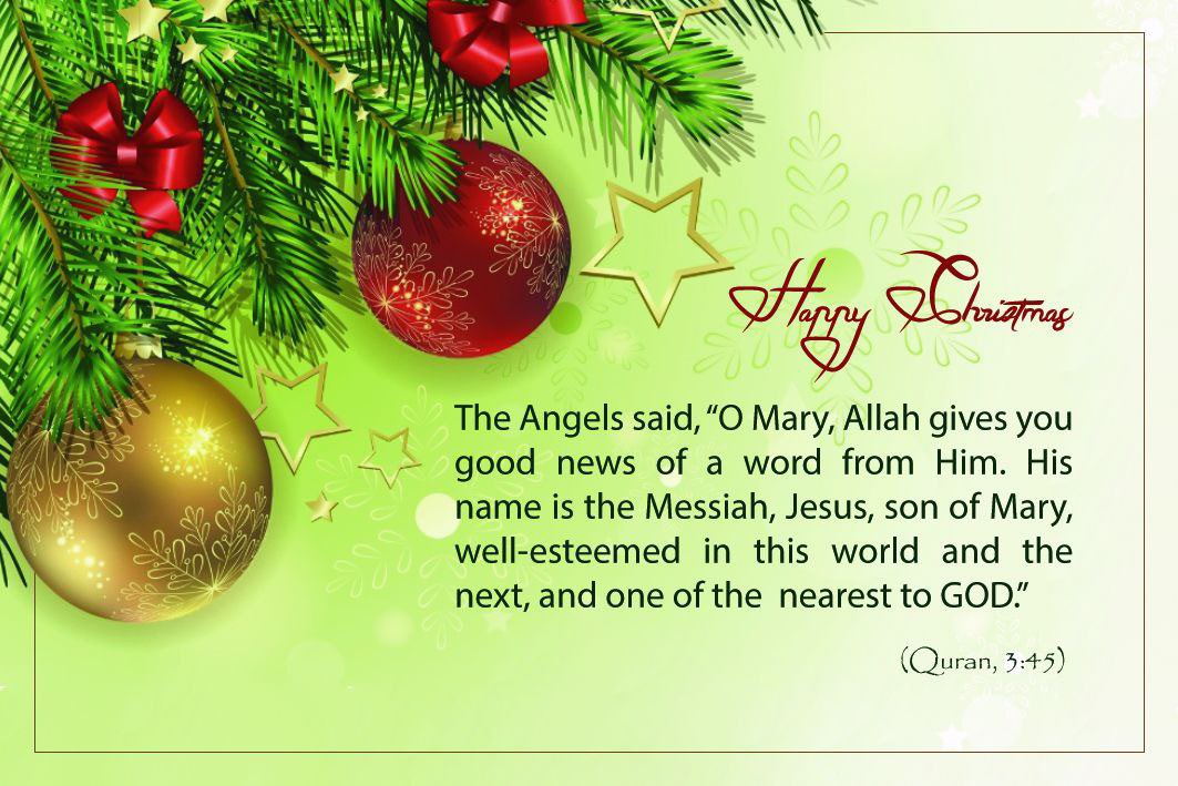 According to the holy Quran, Jesus is one of the nearest to God!
#Christmas2022