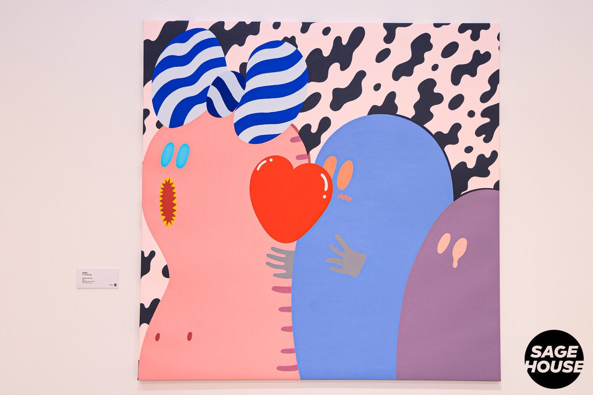 SageHouse_'s tweet photo. Solo exhibition WANDERLUST by  RYJUI KAMIYAMA @cheesybad on view now at XC273 Shanghai till Janurary

This exhibition showcases artist Ryuji-San and his RatFace wandering around a new world and meeting friends. The new characters, Stupid Bubbles, etc comes from this story. https://t.co/AB2n33RDRD
